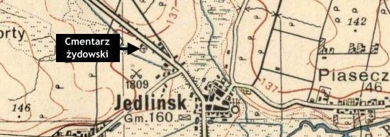 teren cmentarza �ydowskiego w Kamie�sku