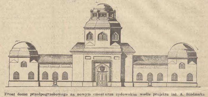 Moment wysadzania w powietrze domu przedpogrzebowego