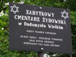 Radomy�l Wielki - cmentarz �ydowski