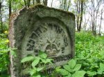 Szczebrzeszyn - nagrobek na cmentarzu �ydowskim