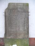 Wroc�aw - macewa Samsona syna Izaaka, zmar�ego 28 tewet 5105 r. (3 stycznia 1345 roku)